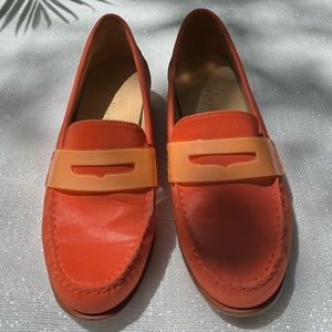 Cole Haan - Orange Pop Monroe Penny Loafer